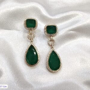 Moissanite Earrings by 925silvercharm