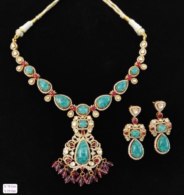 Harmonious Flow Moissanite Necklace Set