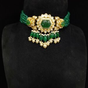 Carving Flower Design Moissanite Necklace by 925silvercharm