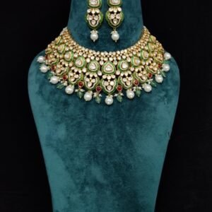 Buy 22k Gold Plated 925 Sterling Silver Moissanite Bridal Set by 925silvercharm