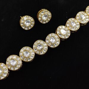 925silvercharm’s Exclusive Moissanite Choker Necklace Set