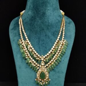 Moissanite Long Necklace – Traditional Craftsmanship by 925silvercharm