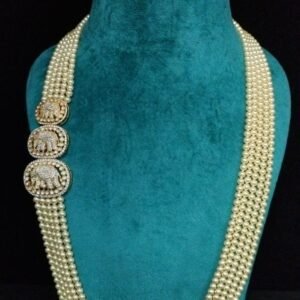 22k Gold Plated 925 Sterling Silver Elephant Figure Moissanite Long Necklace by 925silvercharm