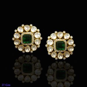 Moissanite Earrings by 925silvercharm