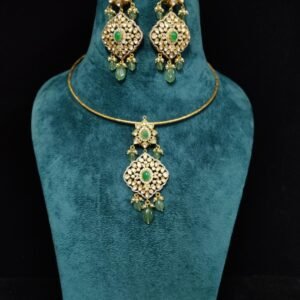 Moissanite Earrings Pendant Set by 925silvercharm